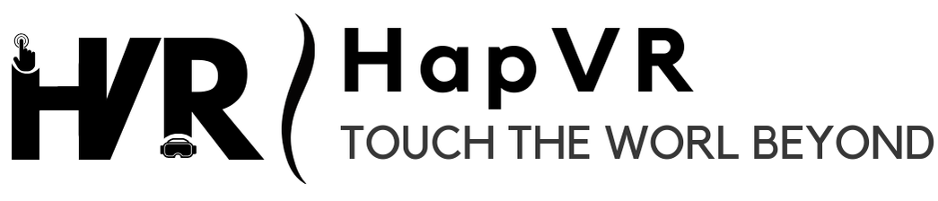 HapVR logo - Virtual Reality and Haptics Platform